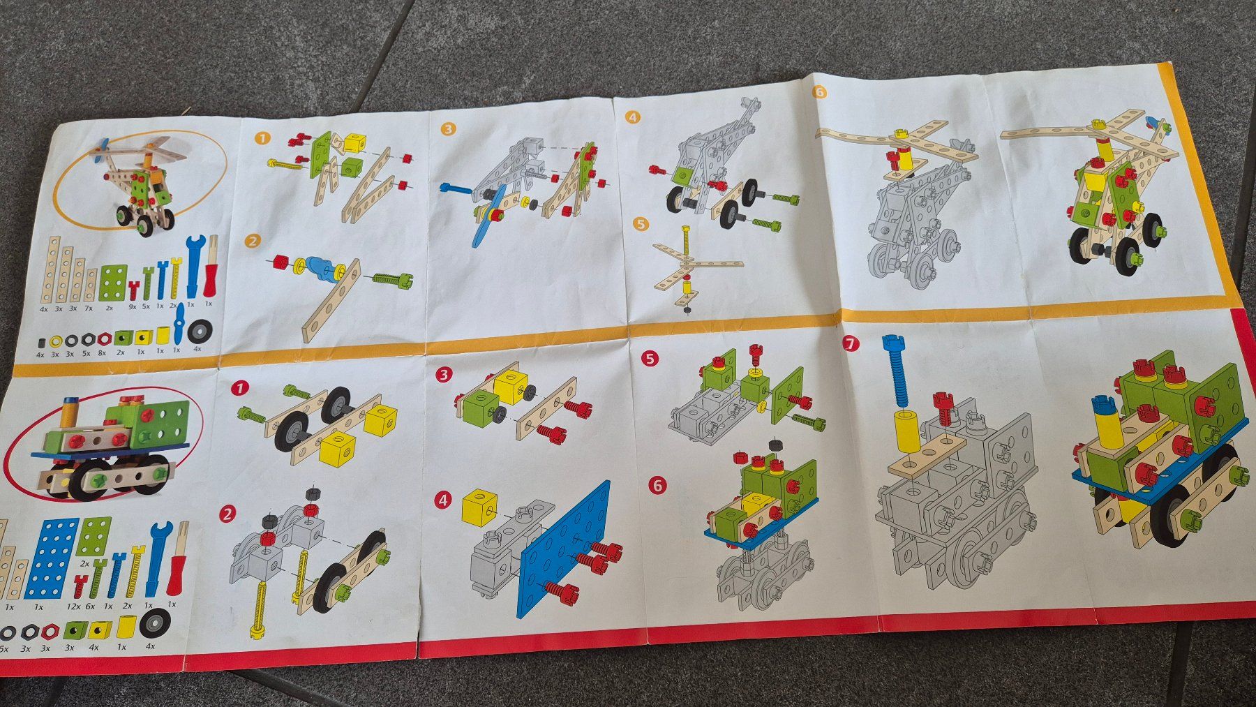 Jouets: HEROS Constructions 120tlg – D'occasion à Wasen im Emmental par asstaehli 5