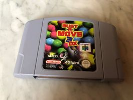 BUST A MOVE 3 DX SPIEL FÜR NINTENDO 64