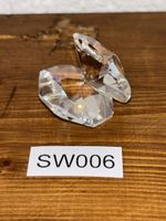 Glas Kristall Muschel mit Perle SW006 Zustand gut