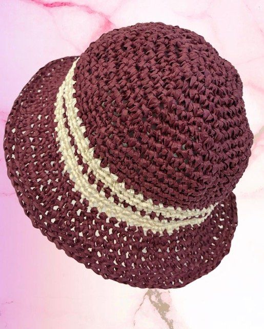 Chapeaux, bonnets & casquettes: Fischerhut in bordeaux – Neuf avec emballage d'origine à Surava par Kopfsache 1