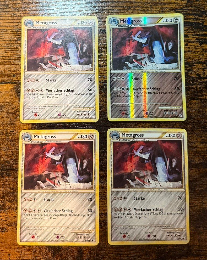 Pokémon Sammelbilder & Trading cards: Metagross Rare Reverse Holo & Rare 18 – Gebraucht aus Zürich von PEACECOCOON