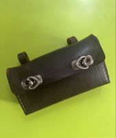 Retro Satteltäschli braunes Leder