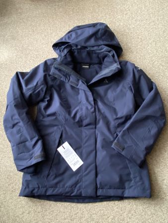 Neue Schöffel Partinello 3in1 Jacke Damen, Grösse 38, blau