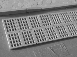 HUGWA H0 Beton Lochplatten ‚Yomb’ – 24 Stück
