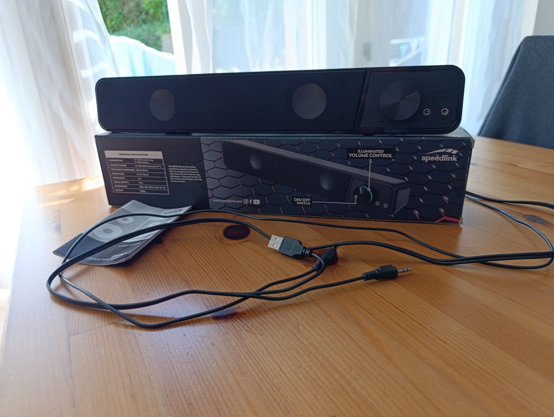 Lautsprecher: Haut-parleur, barre de son Speedlink Brio – Gebraucht aus Prangins von Timband