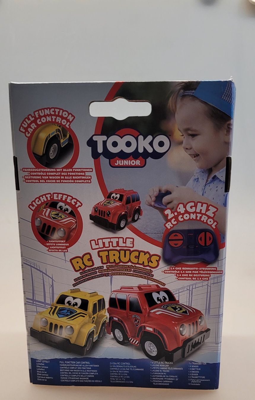 Giocattoli: Tokko RC Trucks rot Ab 3 Jahren – Nuovo e nell'imballaggio originale da Oberuzwil venduto da aseinkaufswelt 1