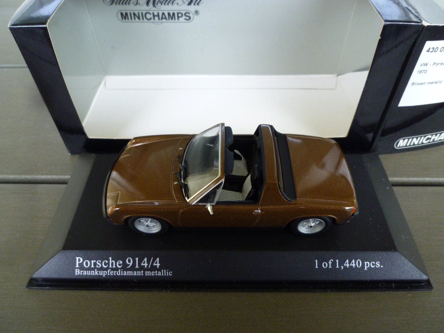 Minichamps Modellautos: Porsche 914/4 (1970) – Neu und originalverpackt aus Flawil von Imperiosud 4