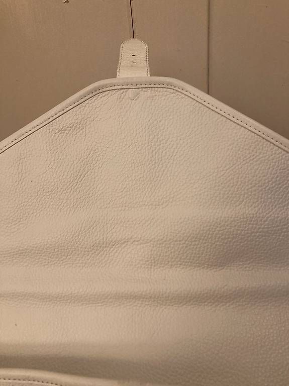 Valigie & Borse: Ledermappe in weiss – Usato da Basel venduto da luggi007 4