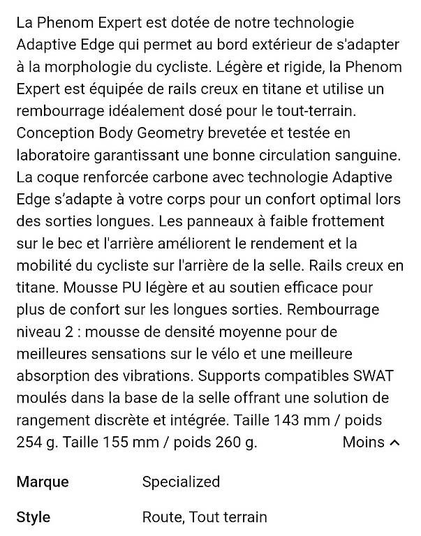 Specialized Pezzi di ricambio: Specialized Phenom Expert – Nuovo (secondo la descrizione) da Erde venduto da zakleblanc 4