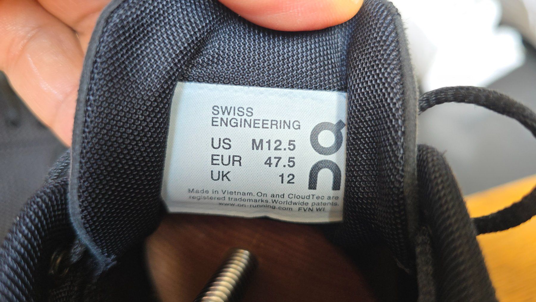 On Scarpe da uomo: ON  schuhe EU 47.5 – Usato da Wallisellen venduto da theblacksheep 6