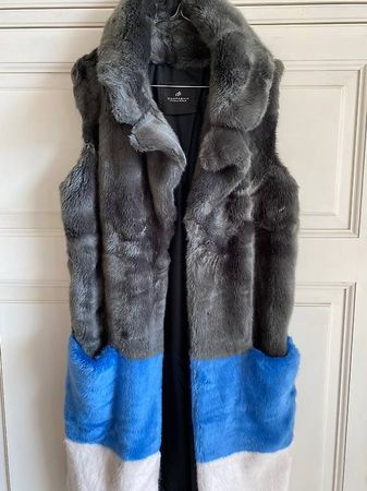 Gilet grau, Grösse 40