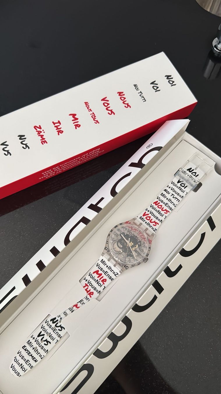 Swatch Orologi: Swatch Aktionärsuhr 2026 – Nuovo e nell'imballaggio originale da Rheinfelden venduto da jannik7
