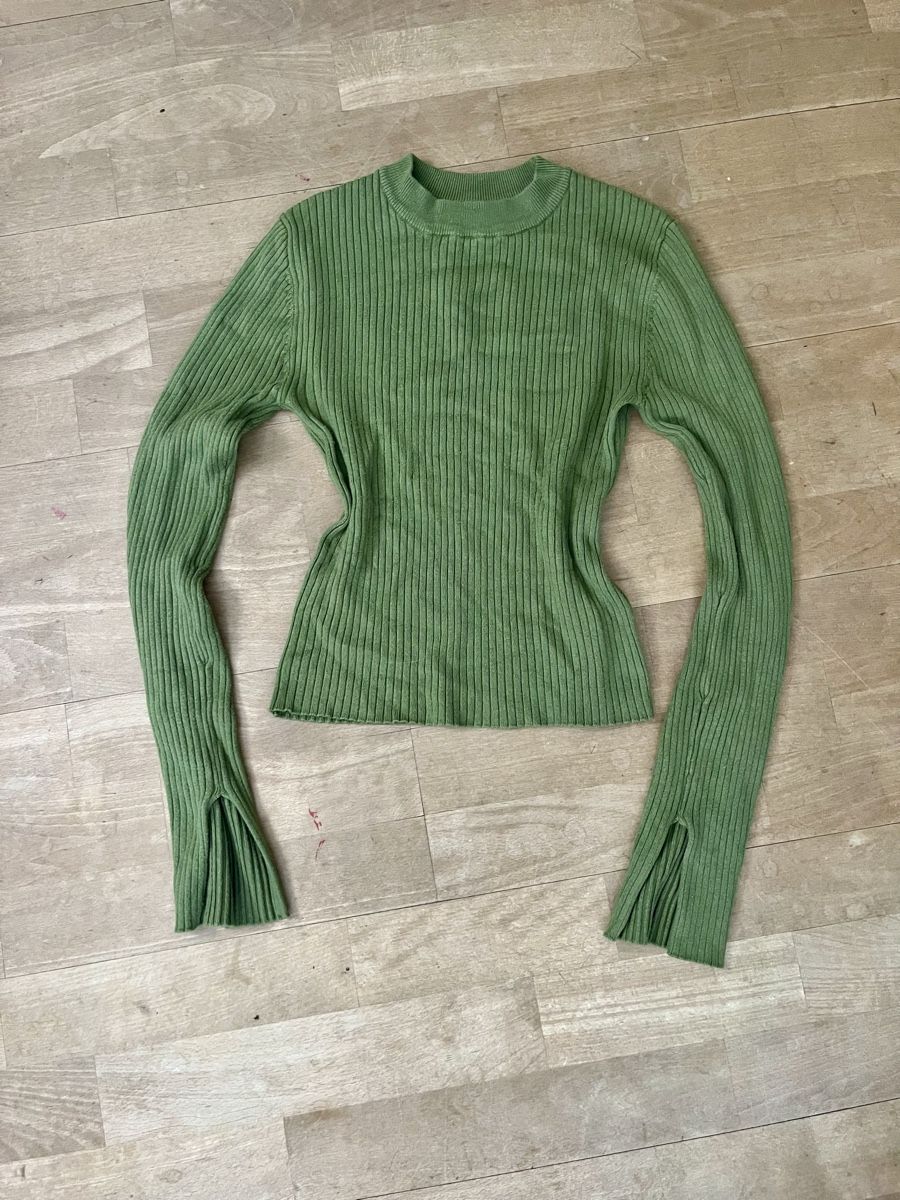 Maglioni & Felpe: Pullover Oberteil olivgrün, Gr. S – Usato da Stäfa venduto da jo1735
