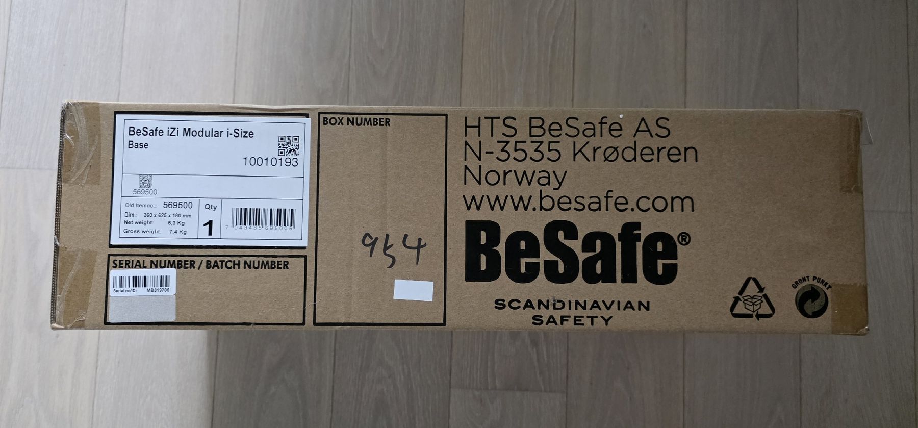 Seggiolini per auto: BeSafe iZi Modular i-Size Base - OVP! – Nuovo e nell'imballaggio originale da Schönenbuch venduto da Skelettos 3