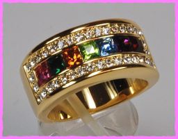 Bezaubernder Ring mit Zirkonia 18K Vergoldet