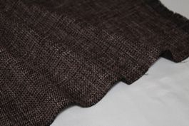 ***AUSVERKAUF*** Stoff Chenille Jacquard braun