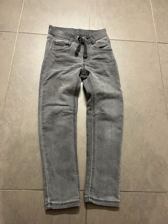 Jeans Hose grau 116