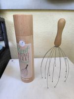 Kopfmassagegerät mit Holzgriff neuwertig