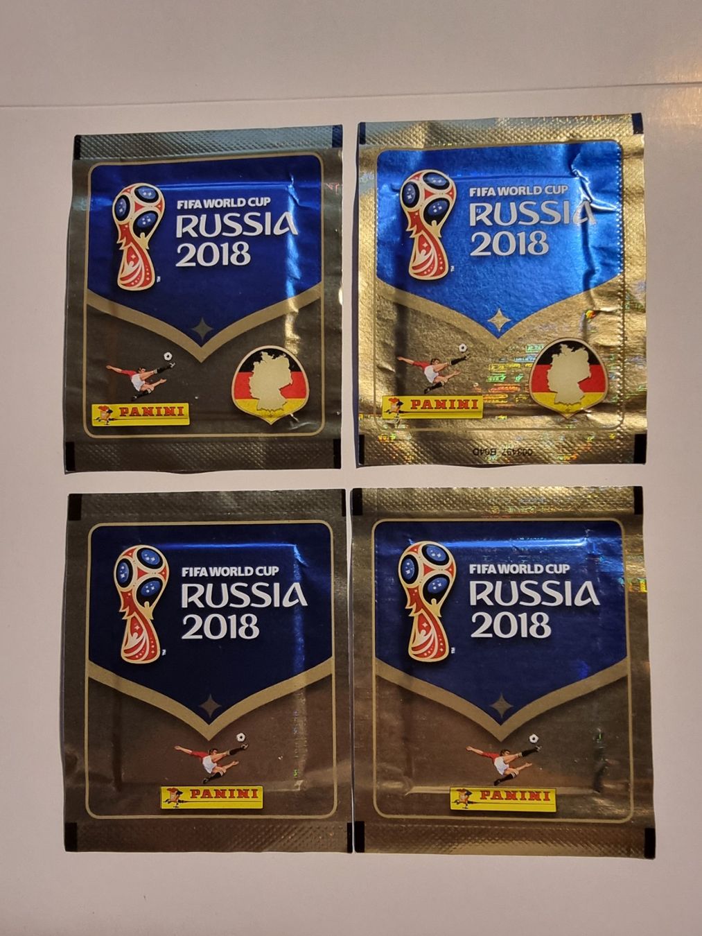 Panini Cartes à collectionner: Panini wm 2018, 4 tüten – Neuf (Voir description) à Oberglatt ZH par paninistickersworld
