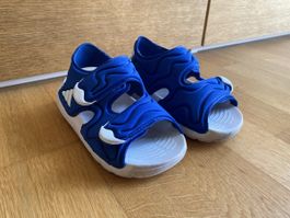 Adidas Sandalen Kinder blau Groesse 23 guter Zustand