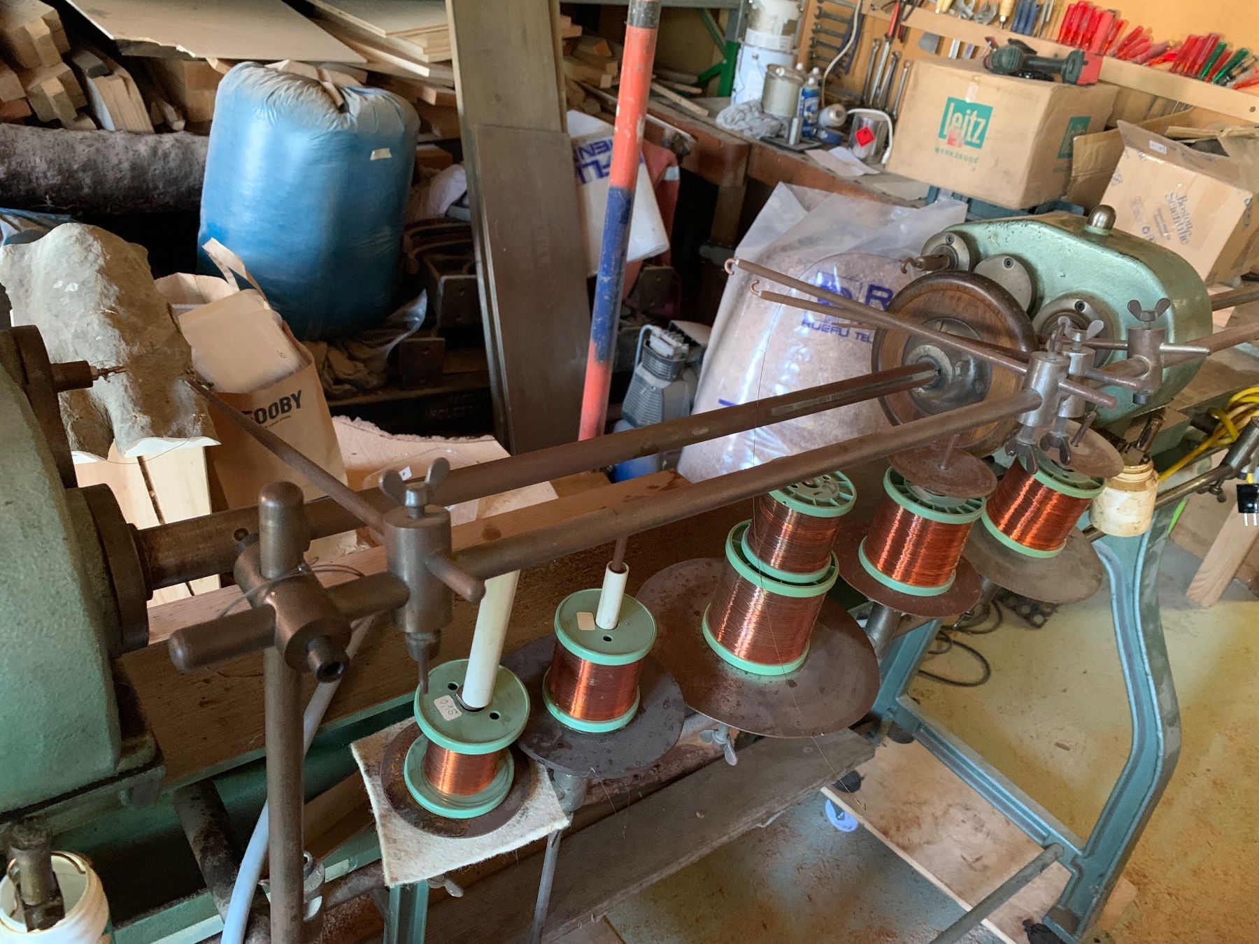 Tutte le macchine: Draht Saiten Wickelmaschine – Nuovo (secondo la descrizione) da Holziken venduto da Timbergrizzly