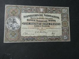 Schweiz 1951, 50 Franken