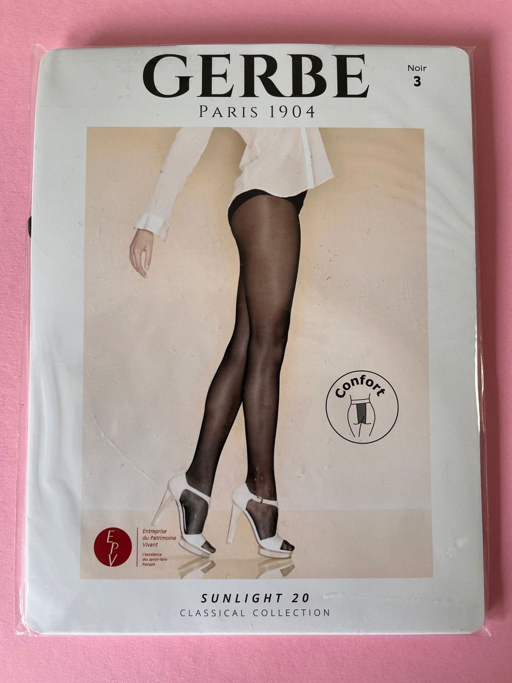 Calze & Collant: GERBE, Strumpfhose SUNLIGHT 20, Grösse M (3), Schwarz – Nuovo e nell'imballaggio originale da Rudolfstetten venduto da gst_g7xl