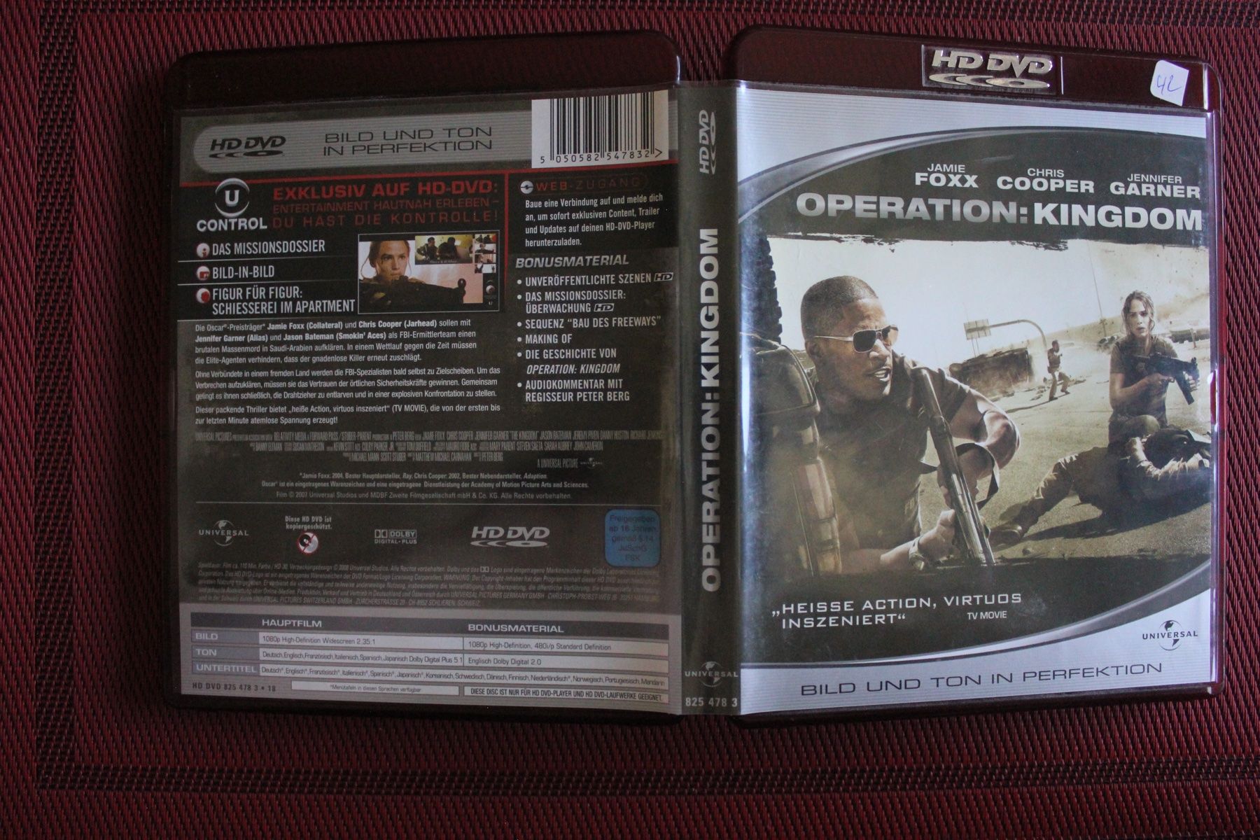 Tutti i DVDs: Operation: Kingdom [HD DVD] von Berg, Peter – Usato da Geroldswil venduto da schlumpf1969