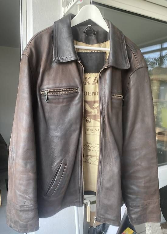 Jacken: Echte Lederjacke AKASO, XXL – Gebraucht aus Stäfa von Uwe17 1