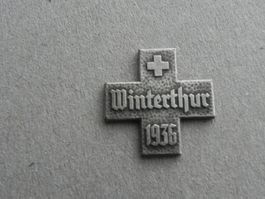 Abzeichen Eidg. Turnfest Sport Winterthur ZH 1936 Turnkreuz