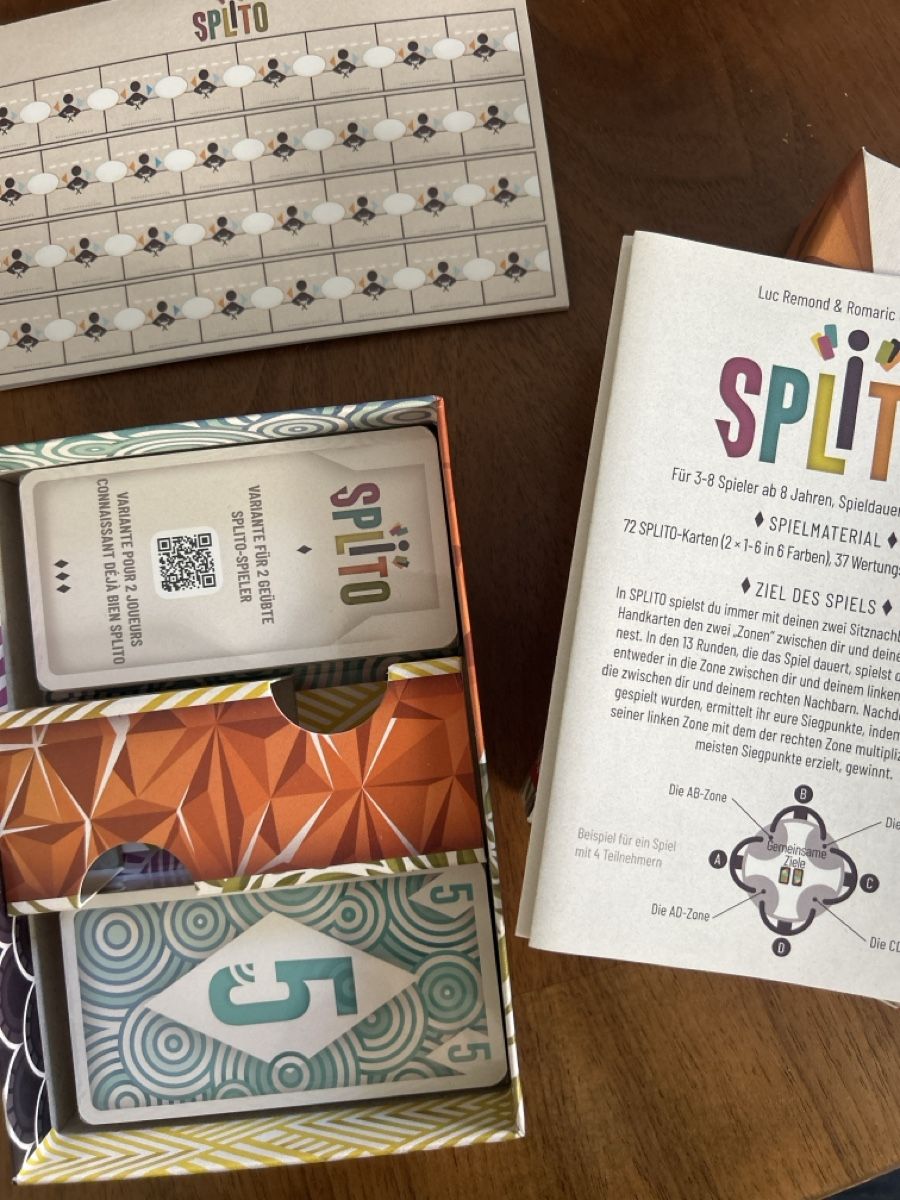 Giochi: Splito - neu und ungespielt – Nuovo e nell'imballaggio originale da Winterthur venduto da cocorosie 2