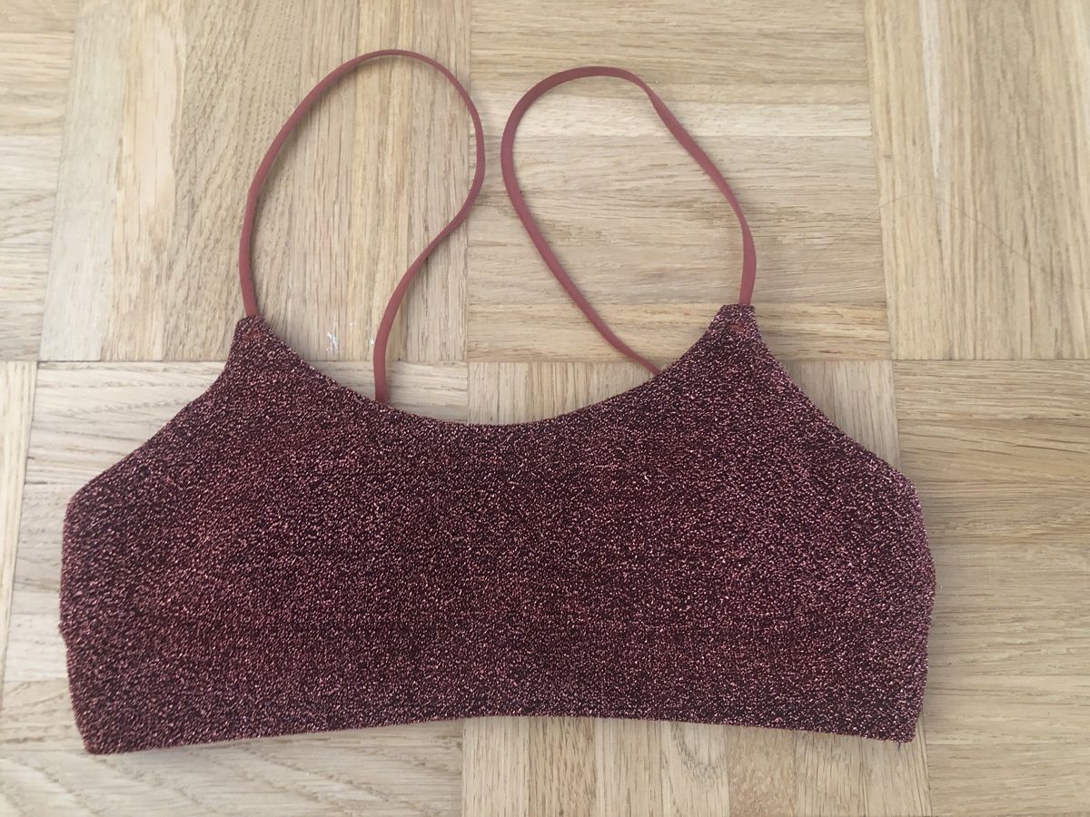 H&M Tops: Top / haut de maillot paillettes – Neu (gemäss Beschreibung) aus Onex von kattrina