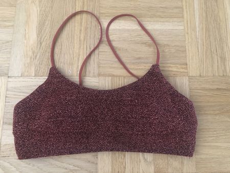 Top / haut de maillot paillettes