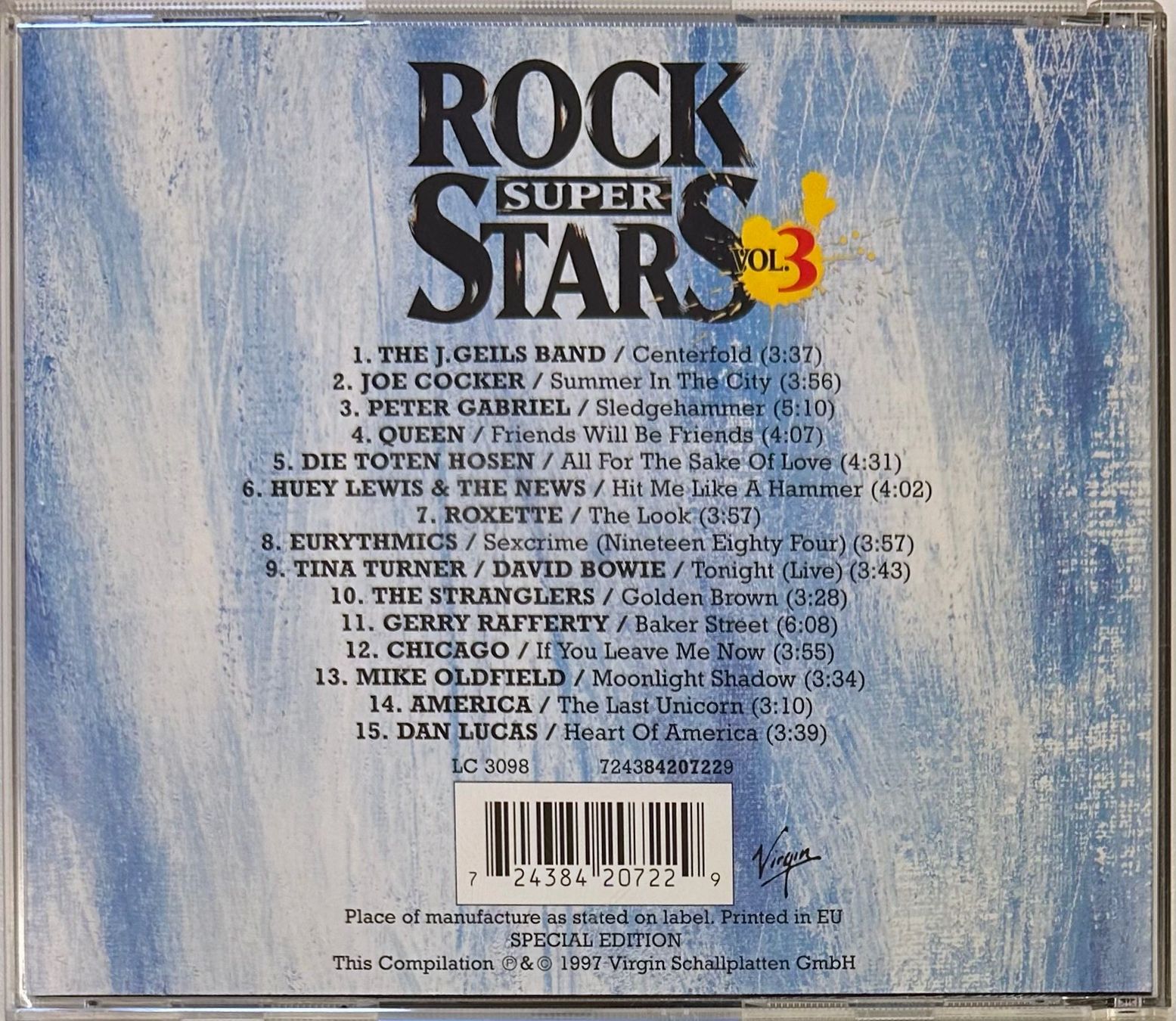CD: Rock Super Stars Vol. 3 – Usato da Martigny venduto da jereq 1