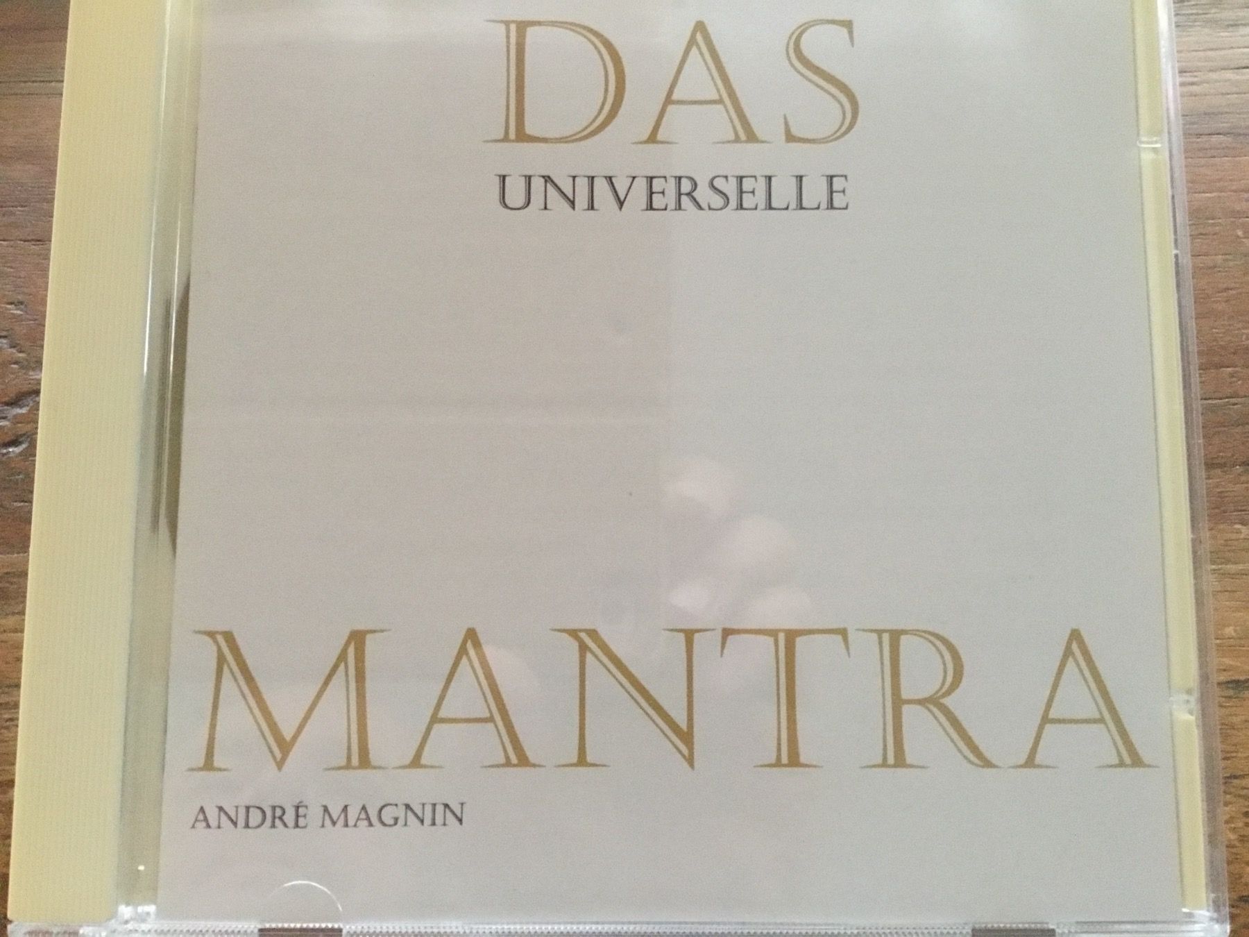 CD: Mantra – Usato da Thierachern venduto da sweden08