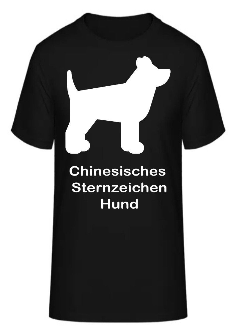 T-shirt: T-Shirt Chinesisches Sternzeichen Hund – Nuovo e nell'imballaggio originale da Zürich venduto da HarlacherIT