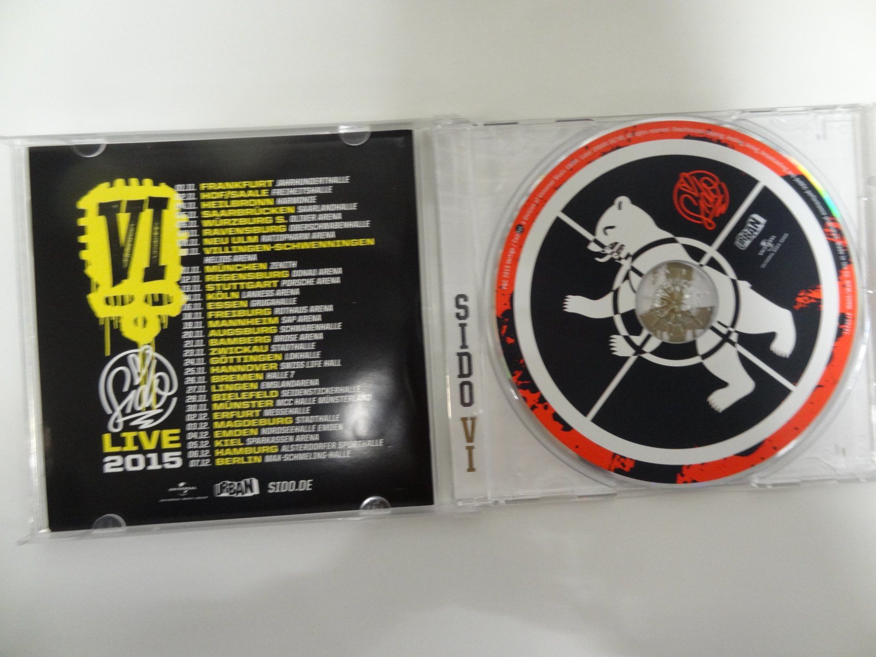 CD: Sido VI - CD – Usato da luzern venduto da musicandart 2