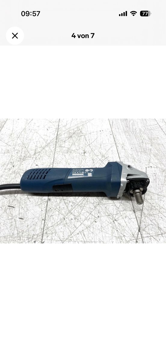 Tutte le macchine: Winkelschleifer BOSCH Professional GWS 7-125 – Usato da Nottwil venduto da marcowu79 3