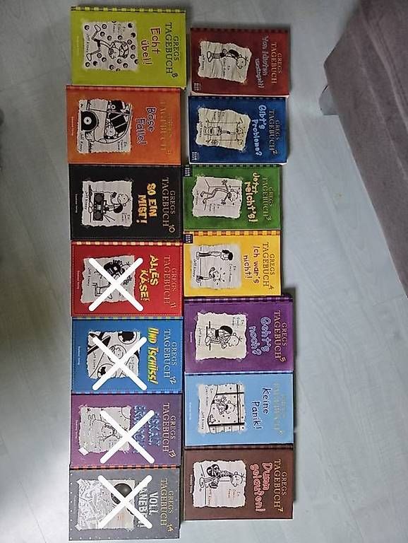 Livres: Gregs Tagebuch 1-10 – D'occasion à Schötz par nyb_rg7n
