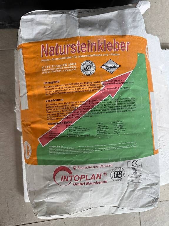 Materiale di riempimento: Natursteinkleber 2x 25kg – Nuovo e nell'imballaggio originale da Widnau venduto da Daniel81