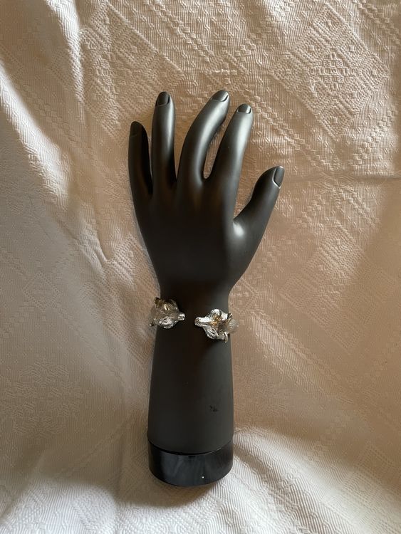 Vintage Gummi Hand mit verstellbaren Gliedern Handschuhform (Neu ...