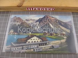 AK Arosa Bahnhof, Chur-Arosa Bahn ChA, Rhätische Bahn RhB, K