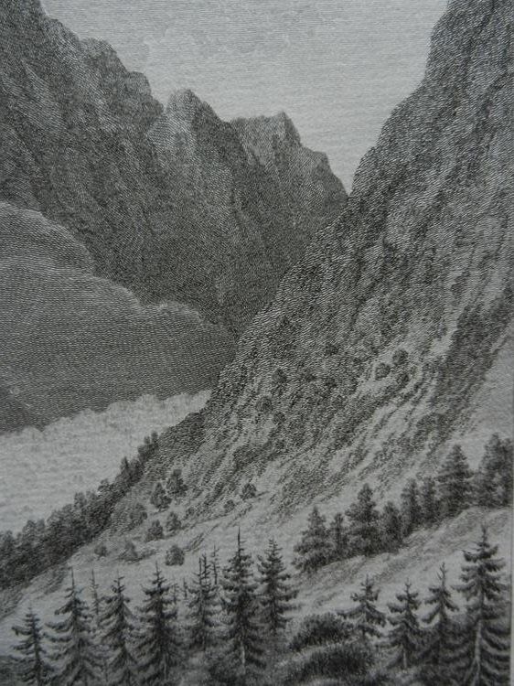 Stiche: Vue glacier Grindelwald – Gebraucht aus Risch von Rischli15 7
