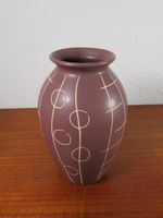 Mid Century Scheurich KeramikVintage Vase 1960er Nr.624-18