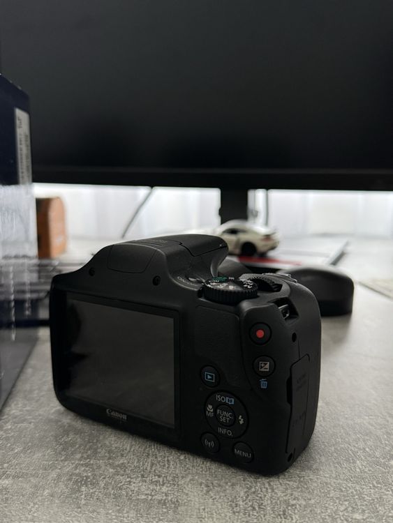 AtFoliX Hybrid-Glass Panzerfolie Für Canon PowerShot SX540 HS – 9H Kratzschutz, Bruchsicher