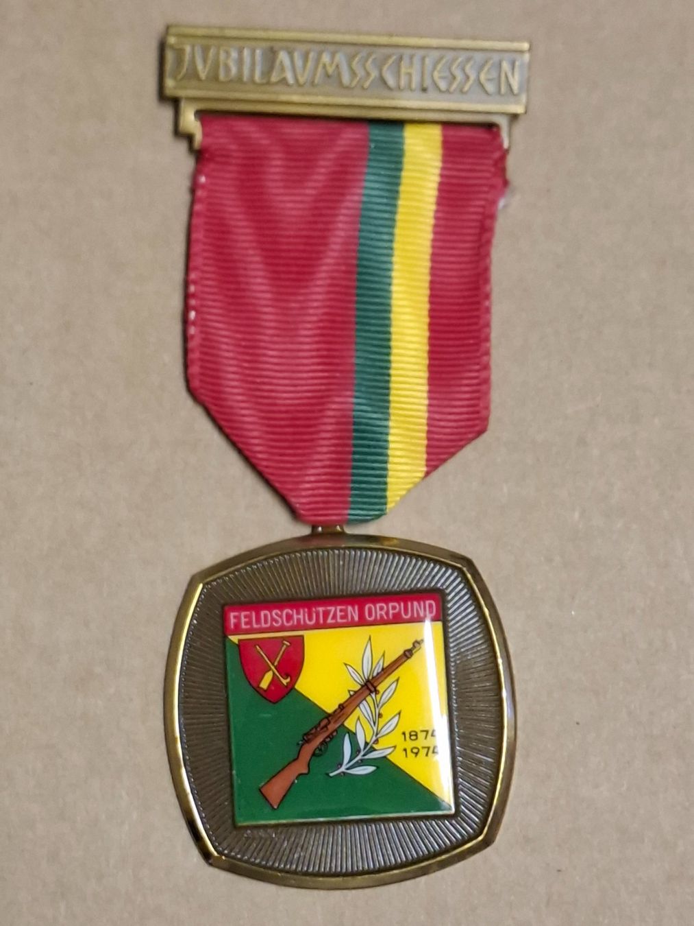 Medaglie: Orpund Jubiläum 1974 (B702) – Usato da Schwanden GL venduto da Suvorov 2