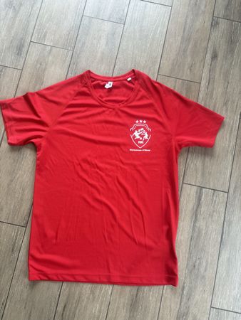 S_Red Sports T-shirt_never used!