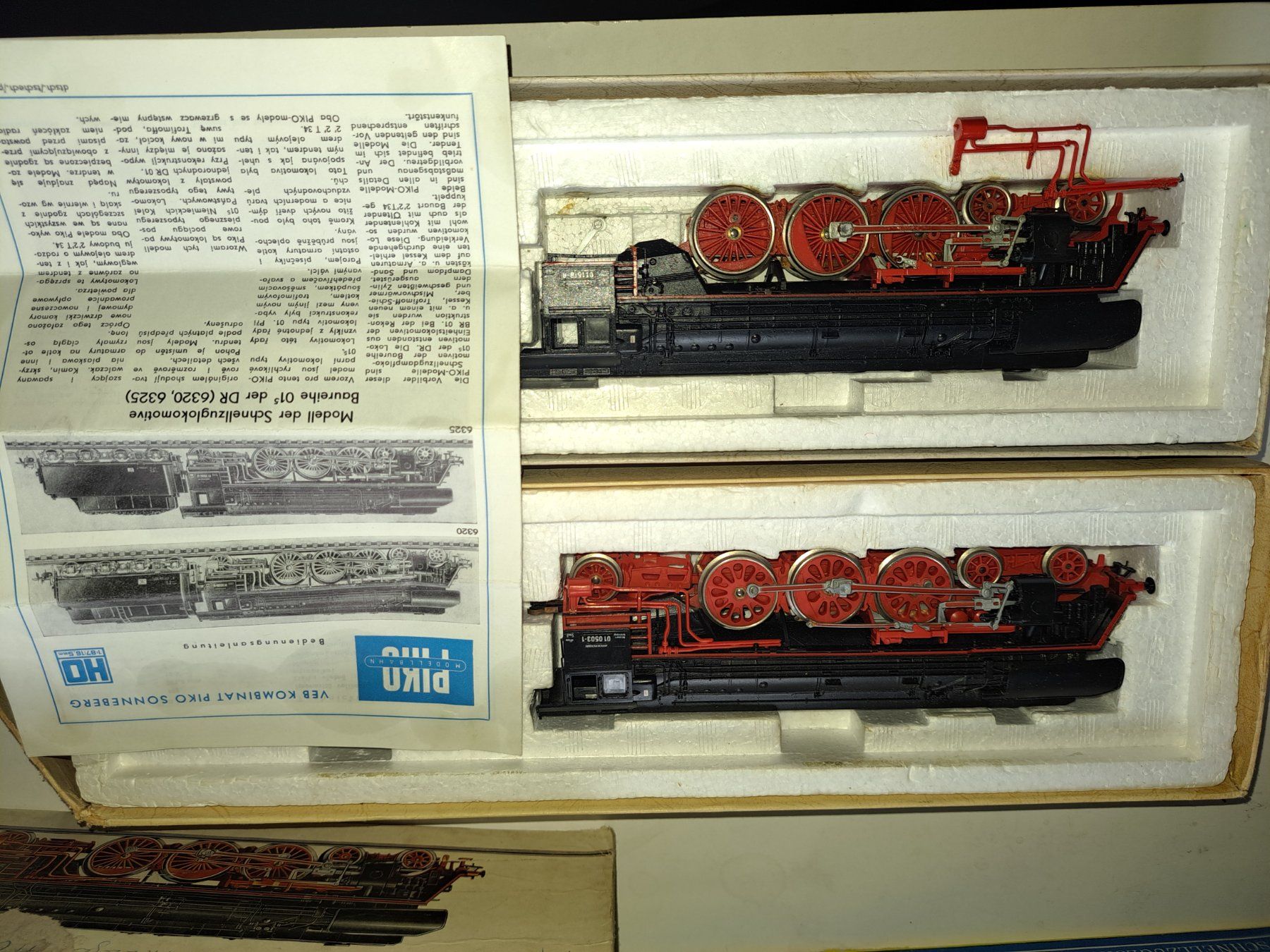 Piko Modellini di ferrovie: Piko Dampflok BR 01 5 , 2 mal – Usato da Schwanden GL venduto da roerich20 7