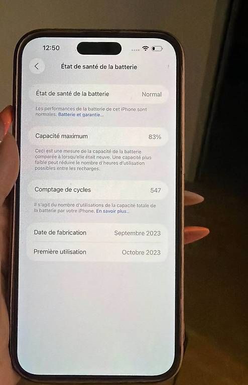 Apple Handys / Smartphones: Iphone 15Pro Max 256GB Natural – Gebraucht aus Châtel-St-Denis von tan_crr9 4