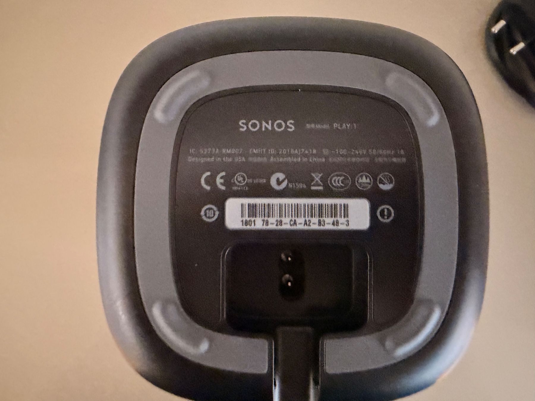 Sonos Casse acustiche: Sonos Play:1 Lautsprecher schwarz – Usato da Aarau venduto da harush 1